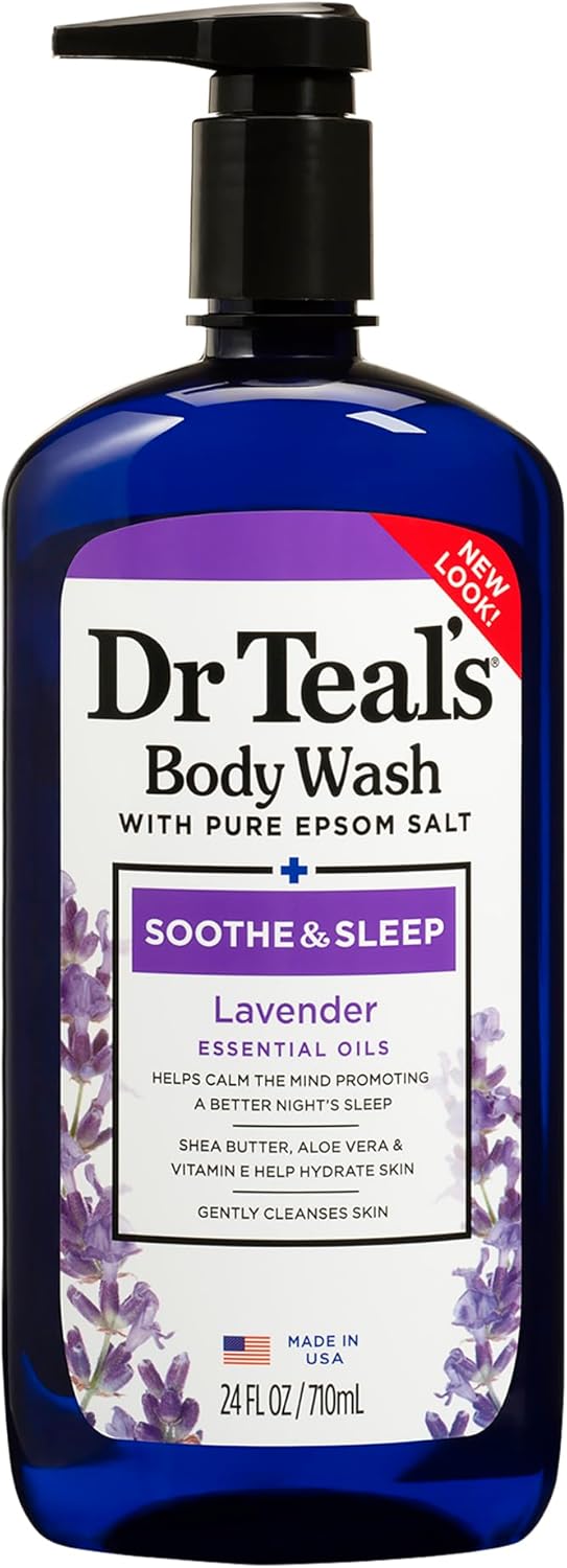 Dr. Teal's Epsom Salt Body Wash - Lavender, 710ml