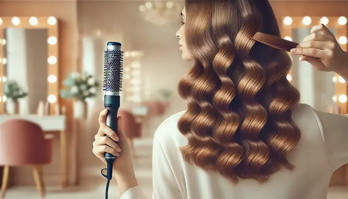 How to Curl Layered Hairs