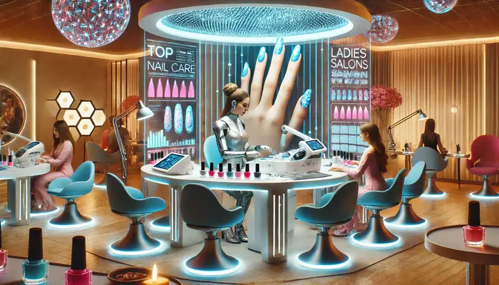 Top Nail Care Services at Ladies Salons